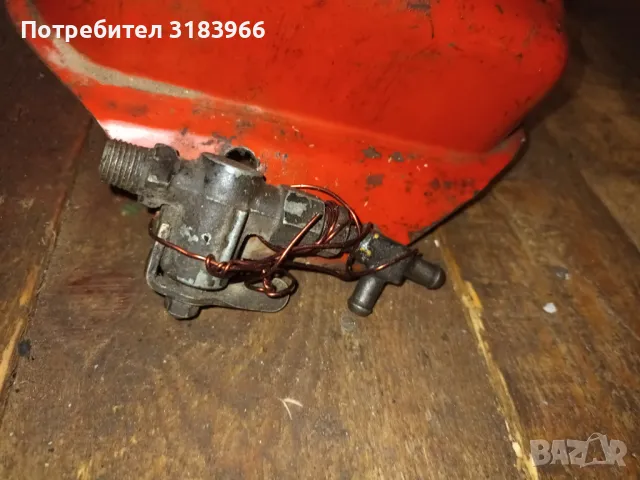 малък резервоар за горива 2 литра с кранче, снимка 3 - Части - 48803809