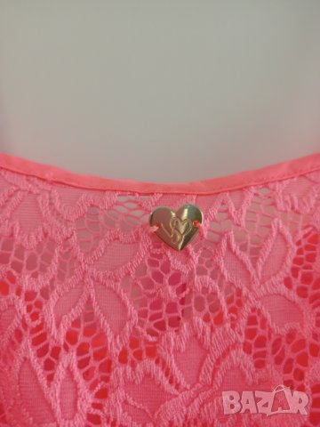  нощница Розова дантела Victoria's secret XS, снимка 5 - Нощници - 37162150