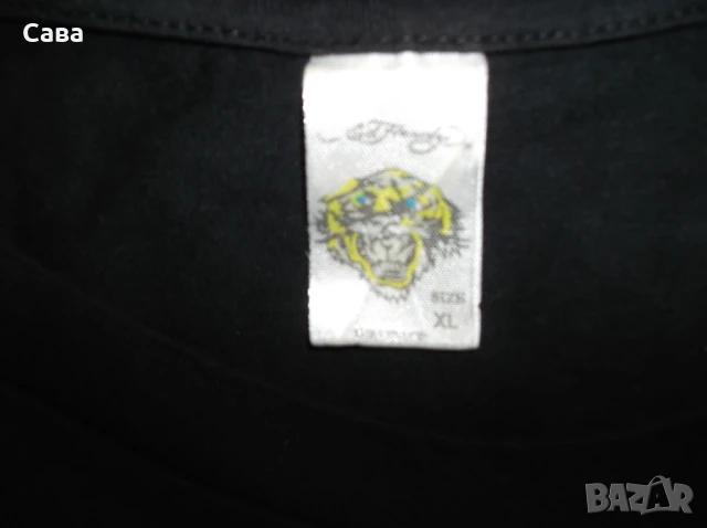 Тениски ED HARDY, METAL BOXE  мъжки,М-ХЛ-2ХЛ, снимка 11 - Тениски - 50955538