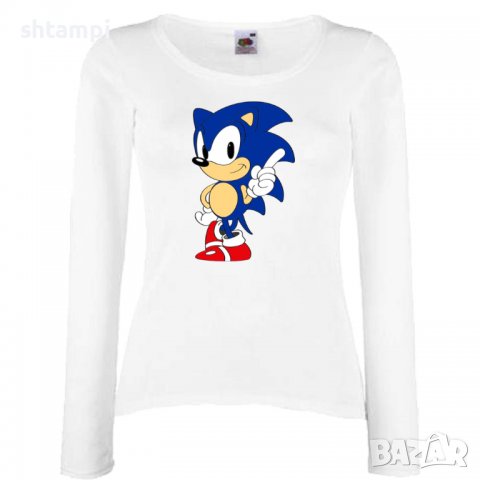Дамска тениска Sonik 006 Игра,Изненада,Подарък,Празник,Повод, снимка 4 - Тениски - 37246281