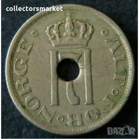 25 йоре 1923, Норвегия, снимка 2 - Нумизматика и бонистика - 28398857