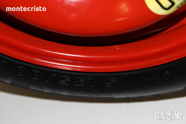 Резервна гума Fiat Punto I II (1993-2003г.) 58.1 4x98 / 13 цола Фиат Пунто, снимка 6 - Гуми и джанти - 52811160