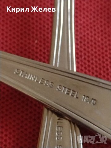 Две стари лъжички за кафе чай от соца перфектно състояние за КОЛЕКЦИЯ ДЕКОРАЦИЯ 32476, снимка 4 - Други ценни предмети - 43818213