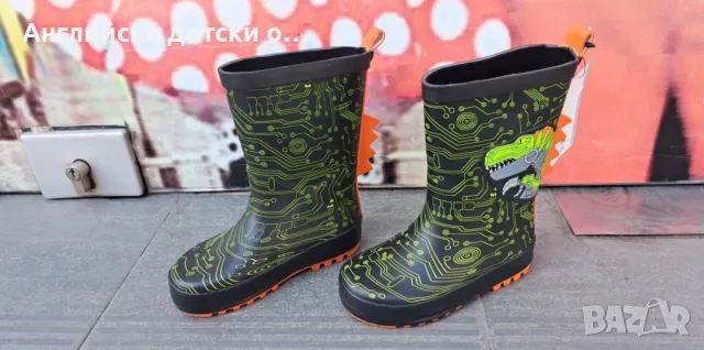 Английски детски гумени ботуши , снимка 4 - Детски боти и ботуши - 50142518