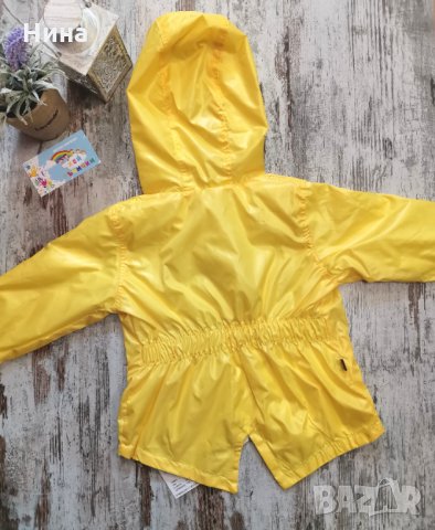 Бебе яке в жълто , снимка 2 - Бебешки якета и елеци - 33237002