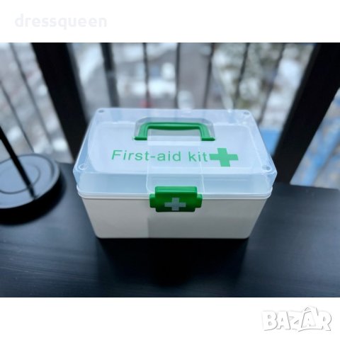 3872 Пластмасова кутия за лекарства с дръжка и закопчалка, снимка 5 - Други стоки за дома - 44125477