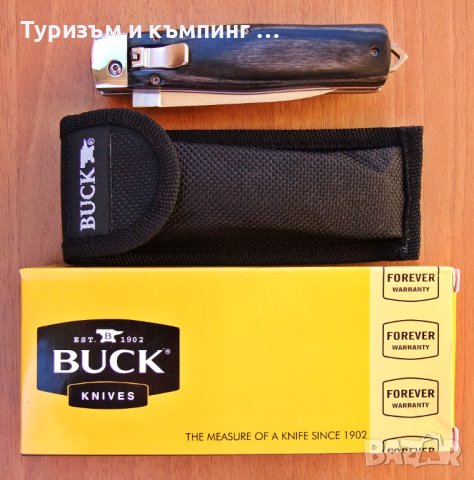 Сгъваем нож BUCK, снимка 8 - Ножове - 21216278