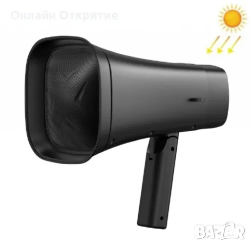 Соларен мегафон Безжичен, Bluetooth ,Външен високоговорител, снимка 2 - Друга електроника - 47623405