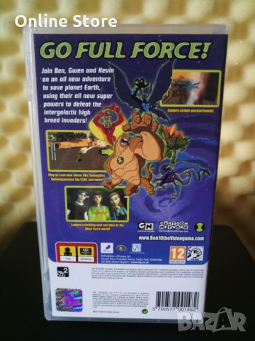 Ben 10 Alien Force - Игра за PSP, снимка 2 - PlayStation конзоли - 28676362