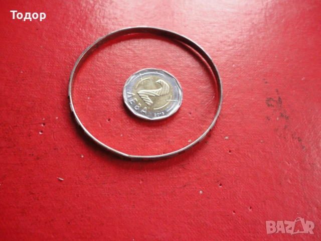 Страхотна твърда сребърна гривна 2