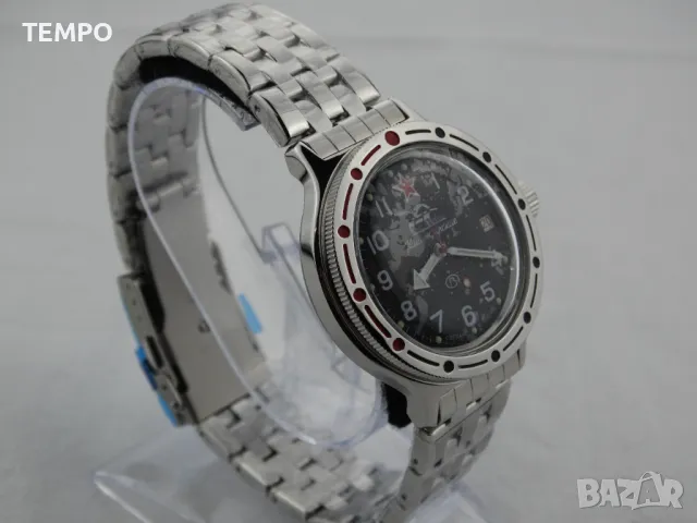 ВОСТОК АМФИБИЯ АВТОМАТИЧЕН- "ТАНК" ref: 420306, снимка 15 - Мъжки - 43312647