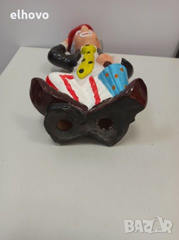Керамичен клоун, снимка 7 - Антикварни и старинни предмети - 32821993