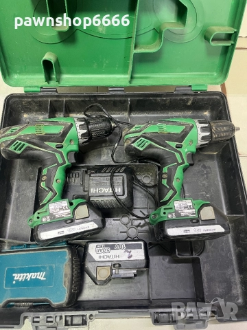 Куфар с два винтоверта Hitachi DS 18DGL