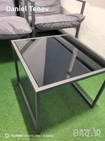 Градински столове с маса, снимка 2 - Градински мебели, декорация  - 49716002