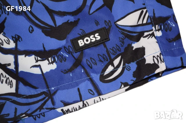 Boss - мъжки шорти, размер L, снимка 3 - Бански - 50555059