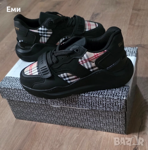 Burberry сникърси дамски обувки нови модели , снимка 7 - Маратонки - 52577504