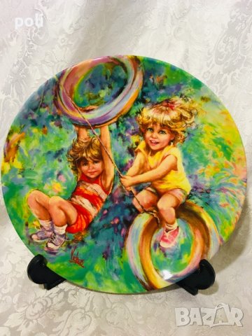 колекционерска порцеланова чиния за стена , снимка 1 - Декорация за дома - 43121430