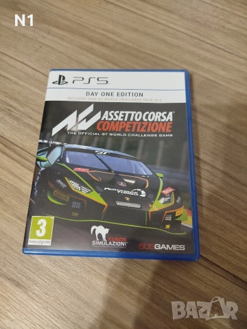 Assetto corsa competizione за ps5, playstation 5 