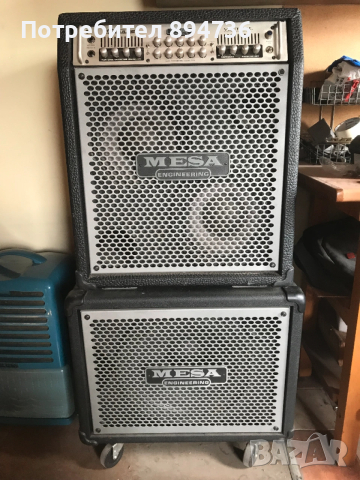  Усилвател за бас китара  Mesa Boogie Venture +кабинет Mesa Boogie PowerHouse  1x15"