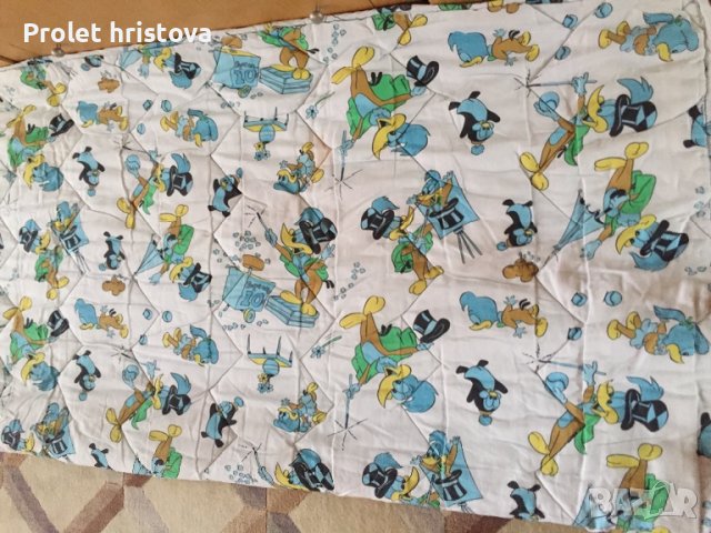 Олекотено”Мики- Маус”, снимка 3 - Олекотени завивки и одеяла - 37760913