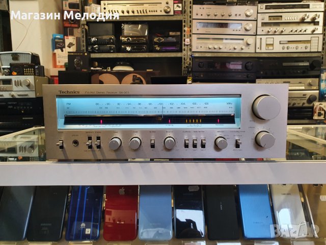 Страхотен ресийвър / Vintage Receivers Technics SA-303 В отлично техническо състояние, много добър в
