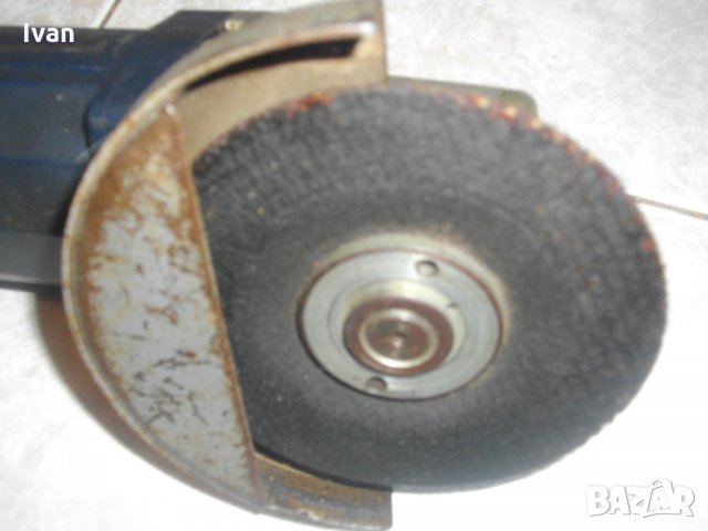 ЗА ЧАСТИ-ЗА РЕМОНТ-Немски Малък Ъглошлайф-Без Пусков Ключ-ф115 мм, снимка 7 - Други инструменти - 33403707