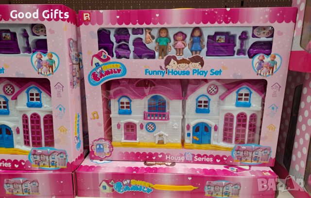 Къща за кукли + аксесоари, снимка 2 - Кукли - 39173077