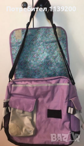 Gap лилава чанта за лаптоп, снимка 5 - Чанти - 36459813