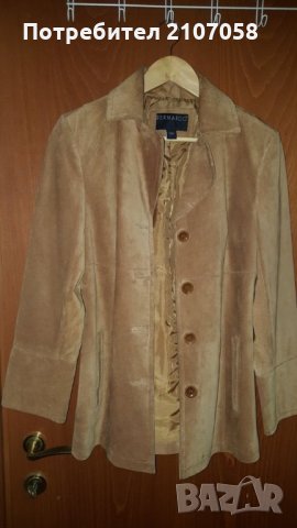 Яке от естествен велур