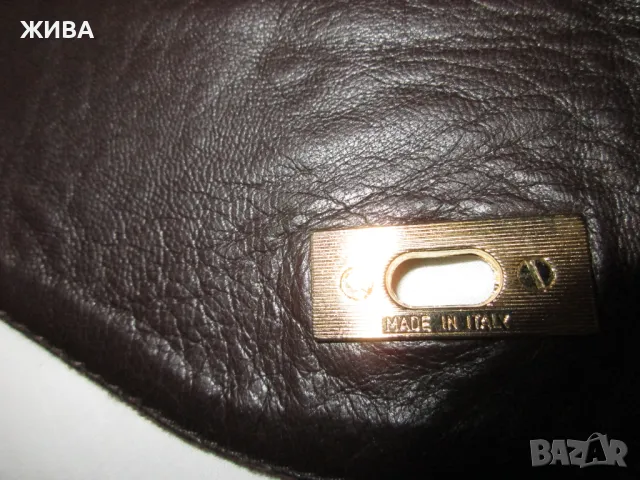 Естествена кожа на BELLA MILLA -ITALY  голяма дамска чанта, снимка 7 - Чанти - 49719103