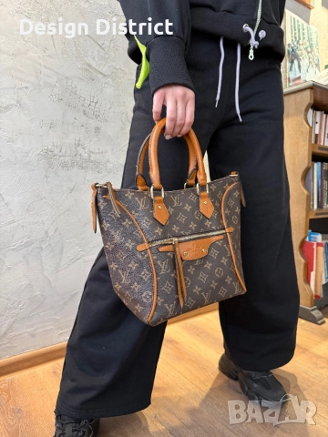 Louis Vuitton Monogram Elegant Zip Tote, снимка 3 - Чанти - 52525530