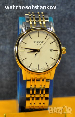 "Tissot" T0854102201100 Carson Men's Quartz Watch Two Tone, снимка 1 - Мъжки - 35043251