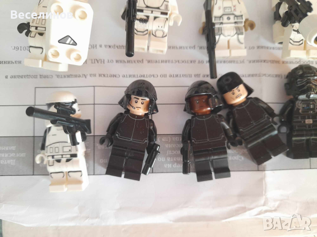 19 Стар Уорс Междузвездни Войни Star Wars LEGO фигури фигурки, снимка 3 - Конструктори - 44908481