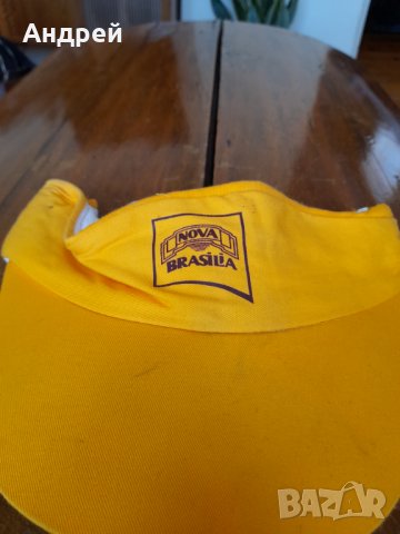 Стара шапка,сенник,козирка Нова Бразилия,Nova Brasilia, снимка 2 - Други ценни предмети - 38248769