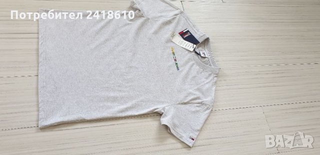 Tommy Hilfiger Silver Grey Multicolor  Mens Size S НОВО! ОРИГИНАЛ! Мъжка Тениска!, снимка 8 - Тениски - 35647815
