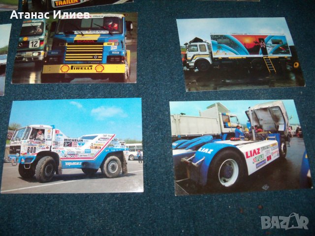 15 картички на състезателни камиони от Хунгароринг 1987г., снимка 7 - Други ценни предмети - 26287664