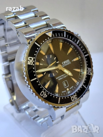 Oris Small Second Automatic Diver-1000m., снимка 2 - Мъжки - 52806523