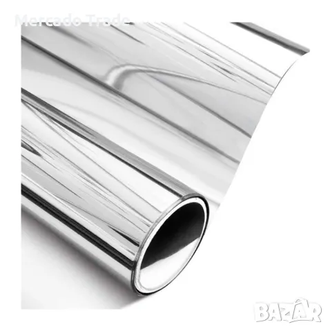 Огледално фолио с UV защита, За автомобили и сгради, 152см широчина