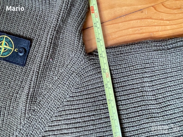 Stone Island мъжки пуловер L, снимка 4 - Пуловери - 53479275