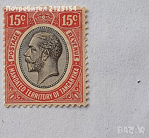 Пощенска марка Кения 1921 г., снимка 2 - Филателия - 44568102