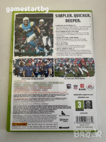Madden NFL 11 за Xbox 360, снимка 2 - Игри за Xbox - 52181385