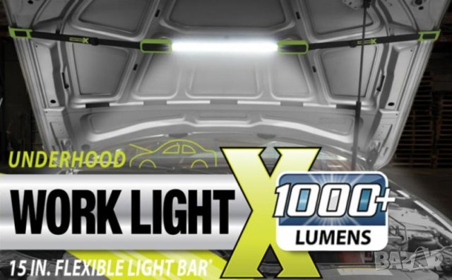 UNDERHOOD Работна лед лента-лампа за капака на автомобил 50 LED, снимка 2 - Аксесоари и консумативи - 36198232