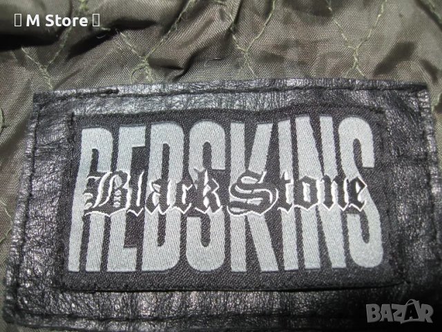 Redskins мъжко кожено яке размер S-M, снимка 8 - Якета - 48133045