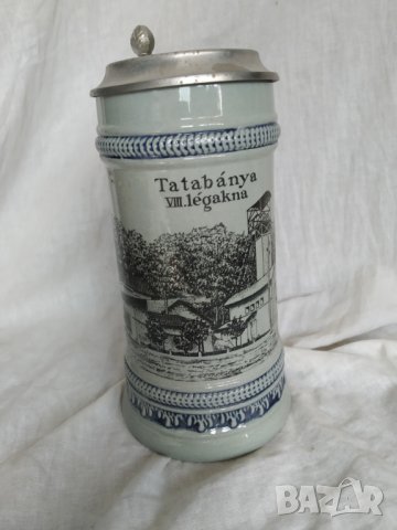 стара халба за бира, снимка 4 - Антикварни и старинни предмети - 34964164