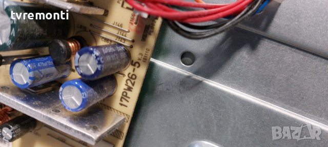 Захранваща платка ,17PW26-5,v.3 101110 32" for  ITT LCD 32-3375, снимка 2 - Части и Платки - 38730495