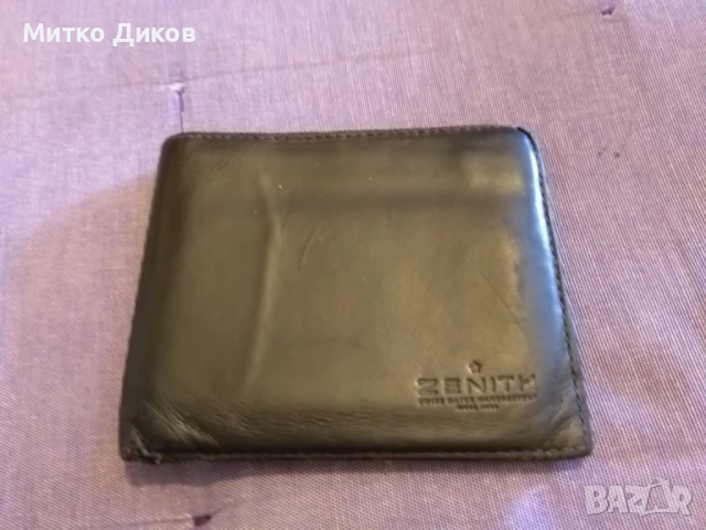 Zenith  марков портфейл естествена кожа 120х95 мм