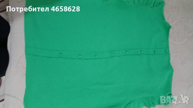 Ежедневна дамска блуза с къс ръкав 