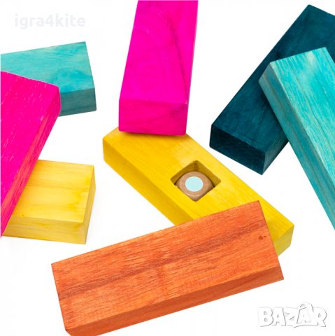 ХXL 50см. GIANT JENGA RAINBOW Огромна цветна дженга кула Топ качество НИСКА ЦЕНА, снимка 10 - Образователни игри - 38868052