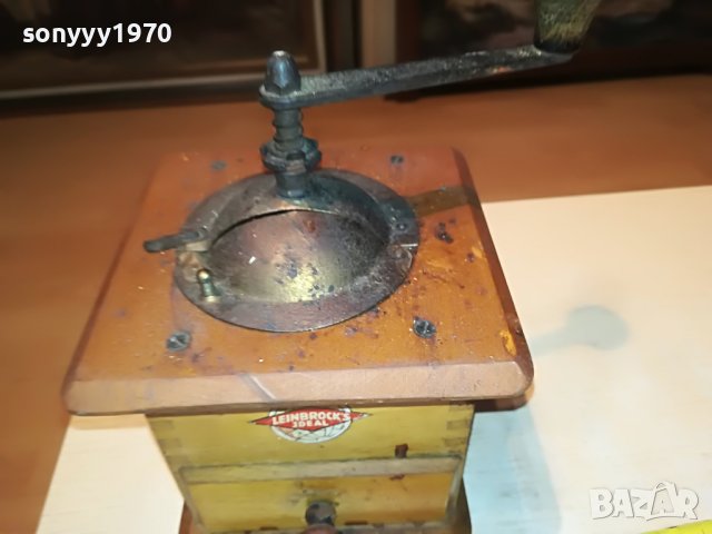 LEINEBROCK JDEAL-РЕТРО МЕЛНИЦА ОТ ГЕРМАНИЯ 3011222023, снимка 10 - Антикварни и старинни предмети - 38855900