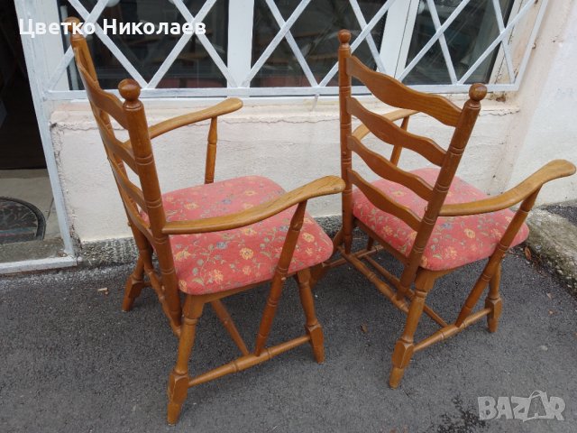Ретро столове- 2 бр., снимка 2 - Столове - 43376689